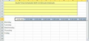 5 minute increment calendar for mac